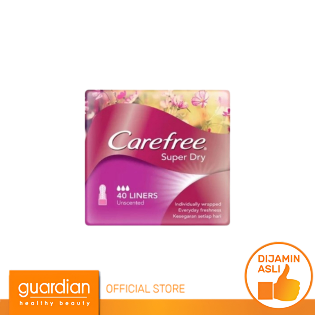 CAREFREE Regular Unscented 40S