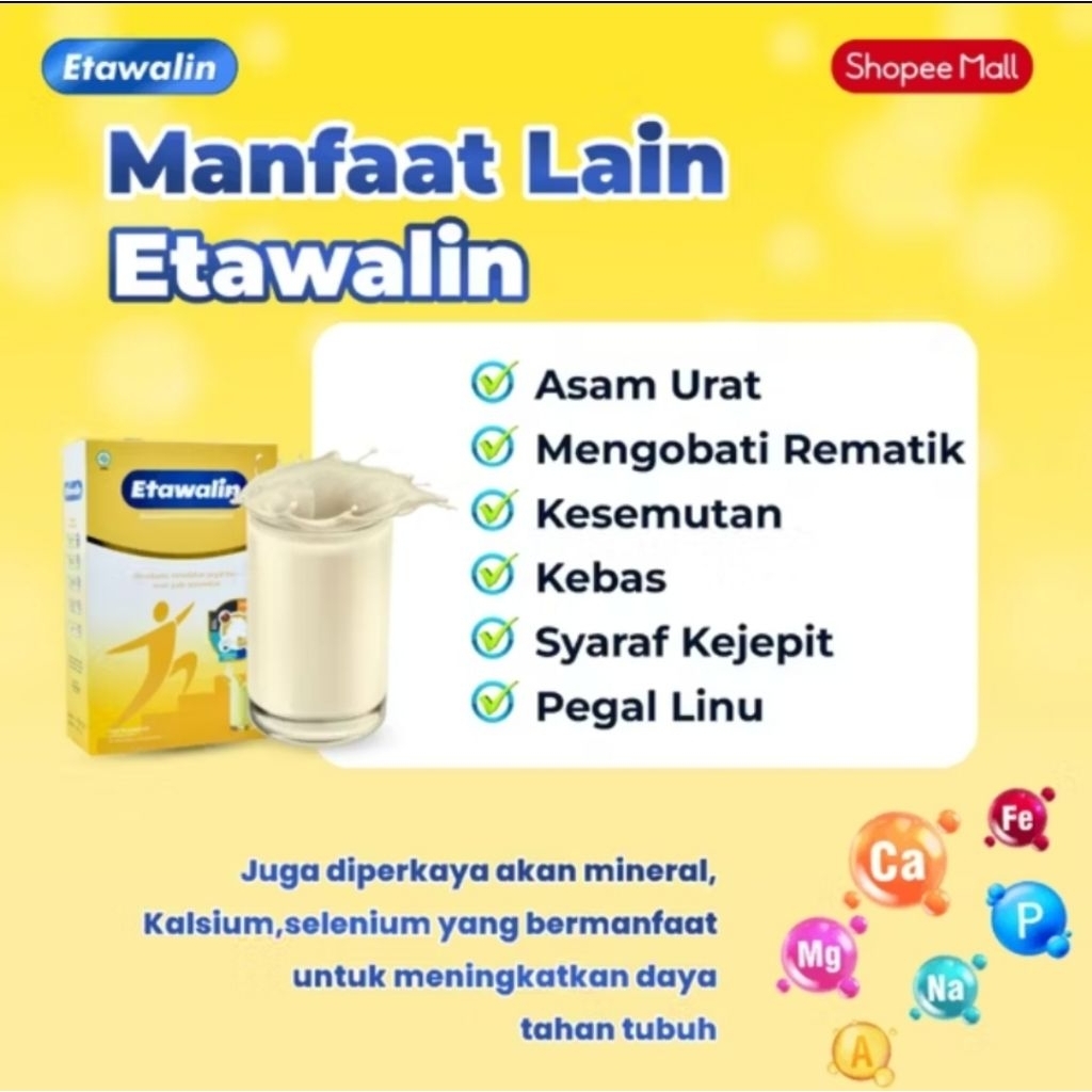 

Susu ETAWALIN Susu Kambing Etawa Original 200gram
