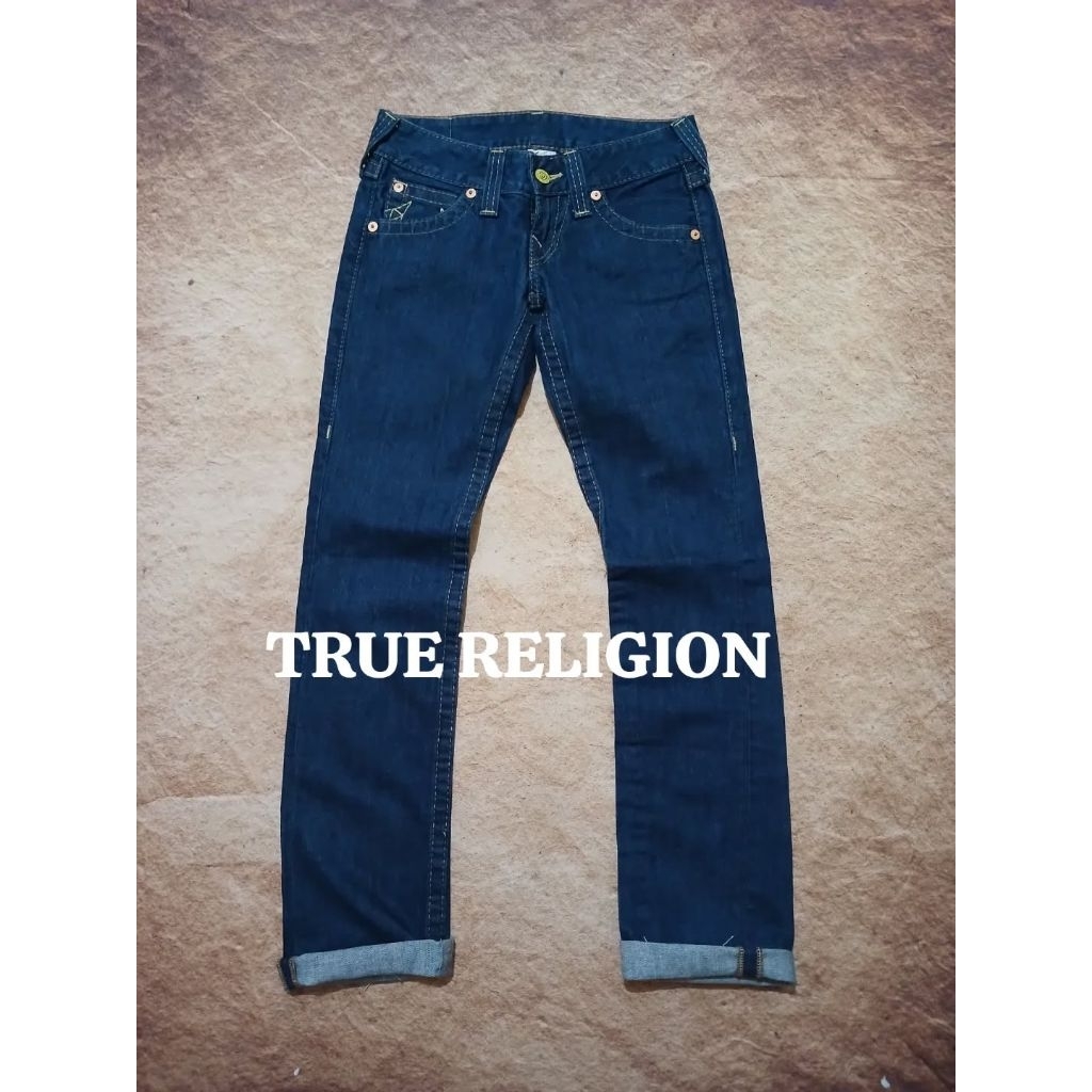 jeans TRUE RELIGION bahan tebal recomend bekas second preloved