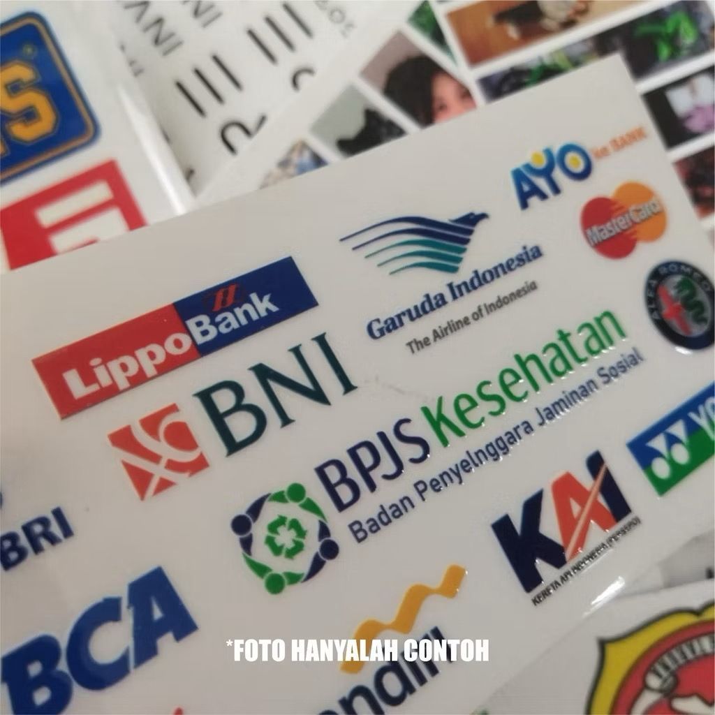 

Cetak Stiker UV DTF full collour termurah