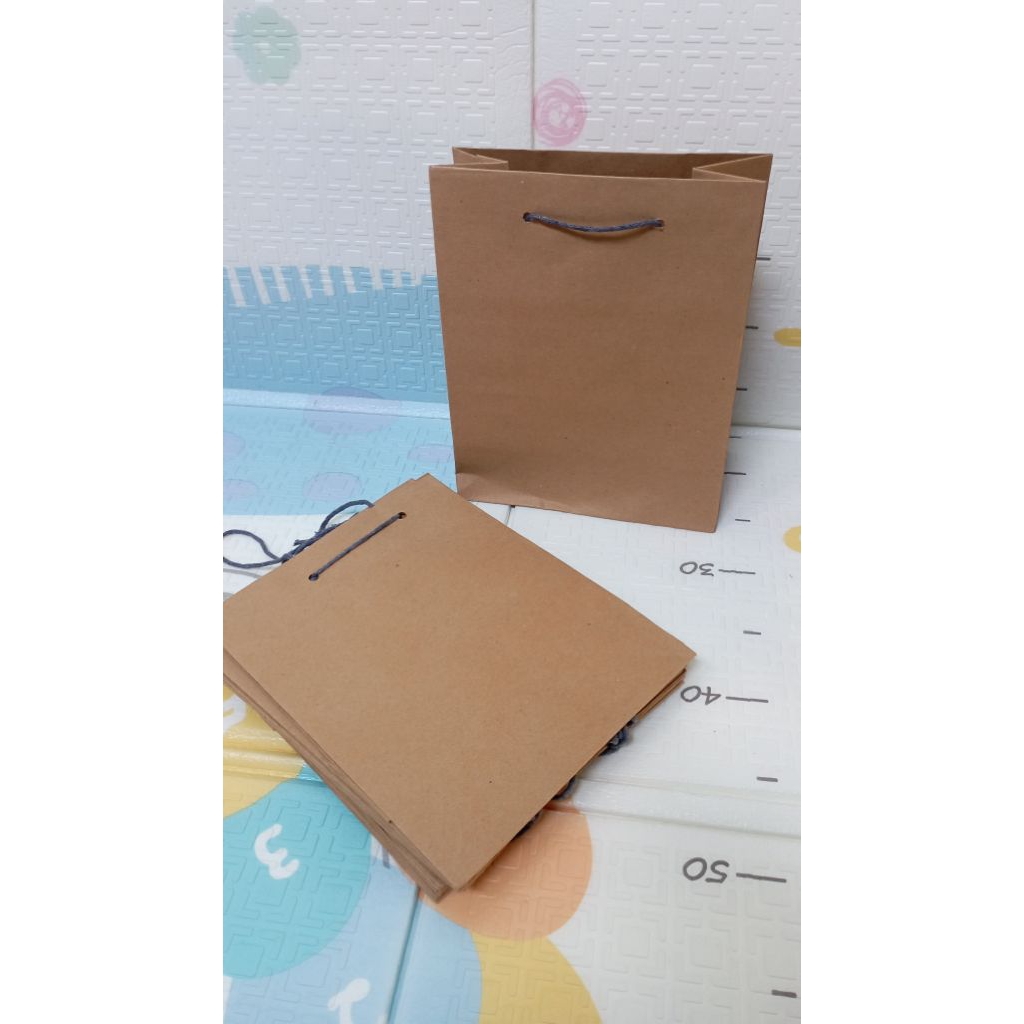 

paper bag / tas kertas coklat /tas craft 12pcs