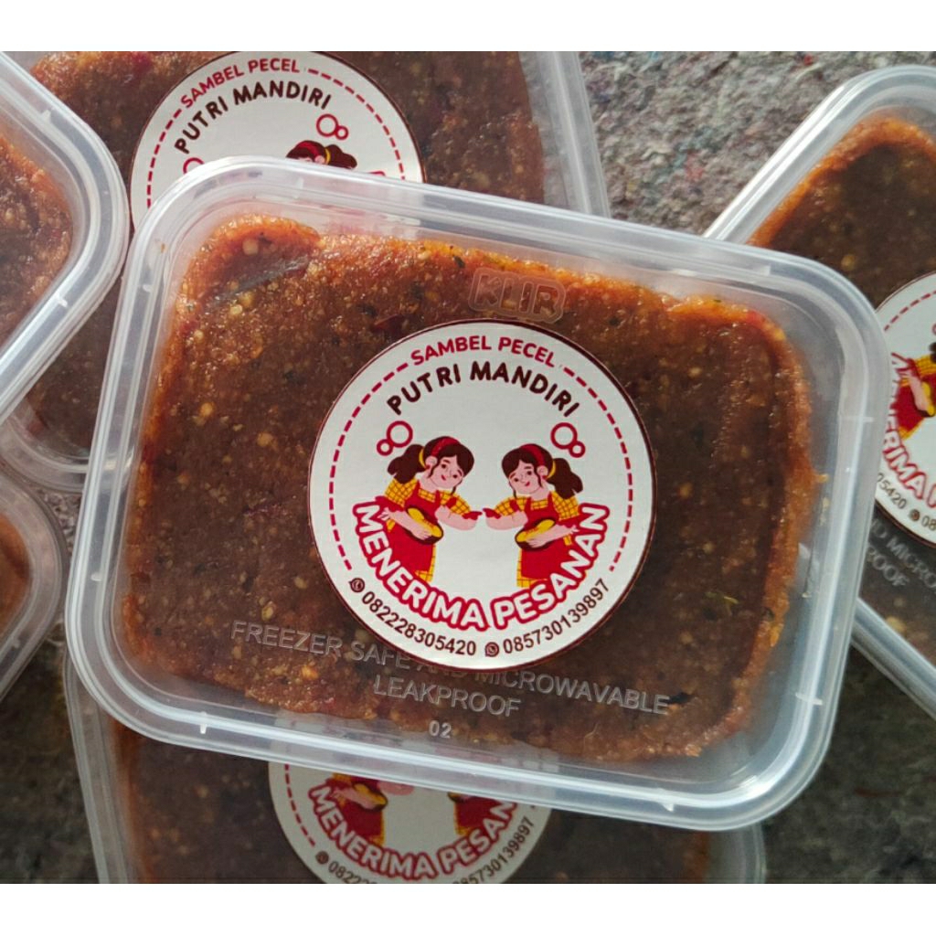 

Sambel Pecel Khas Kediri Putri Mandiri 200 gram