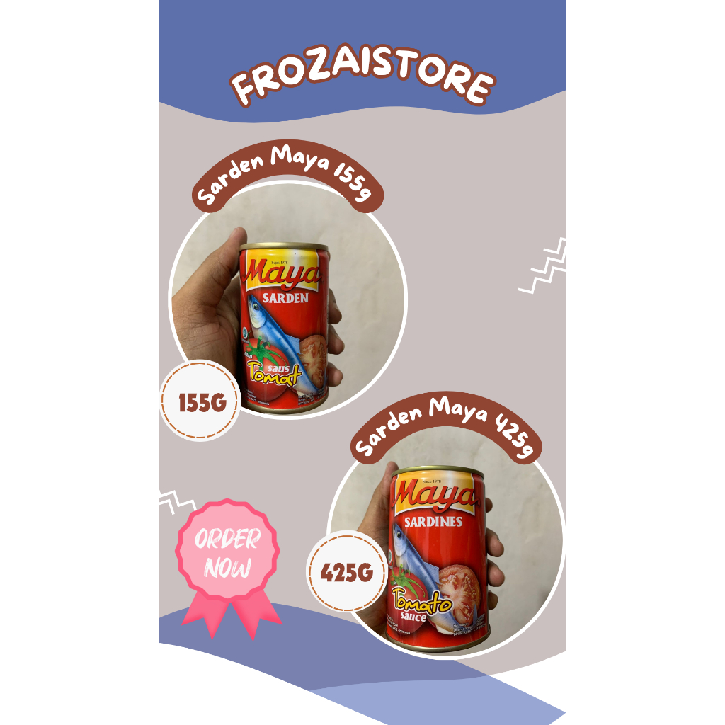 

Sarden Maya Berat 155g/425g