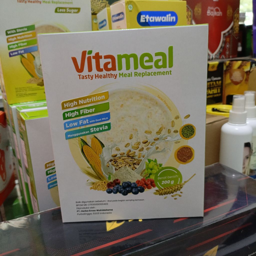 

Vitameal sereal stabilkan Gula Darah Diabetes