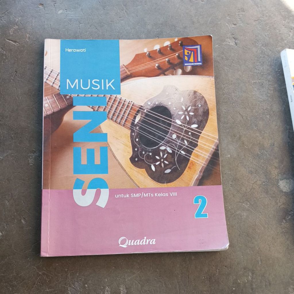 BUKU paket Seni Musik kelas 8(KURMER)