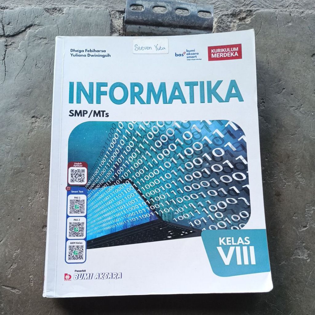 BUKU Informatika Kelas 8(KURMER)