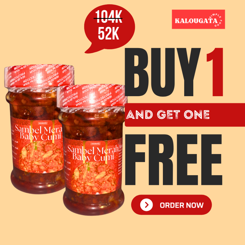 

SAMBEL BABY CUMI/IKAN TERI BUY 1 GET 1