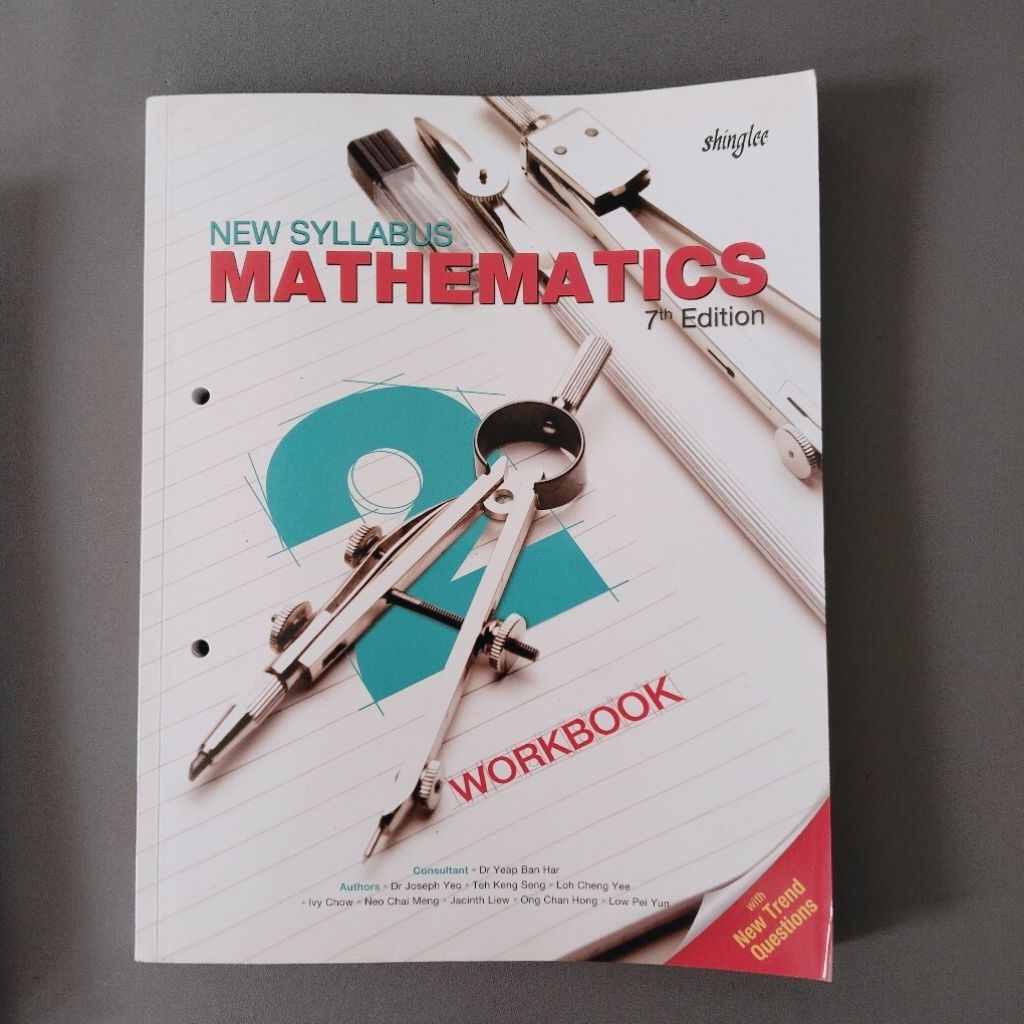 New Syllabus Mathematics 2 (7th edition) woorkbook