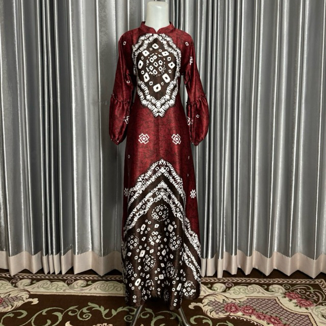 Gamis Jumputan Palembang