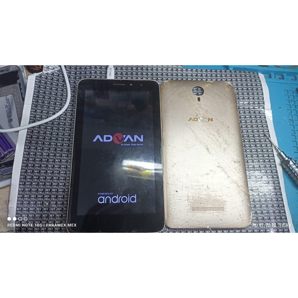 tablet / Tab Advan i7D 4G 2/16 GB minus Baterai drop