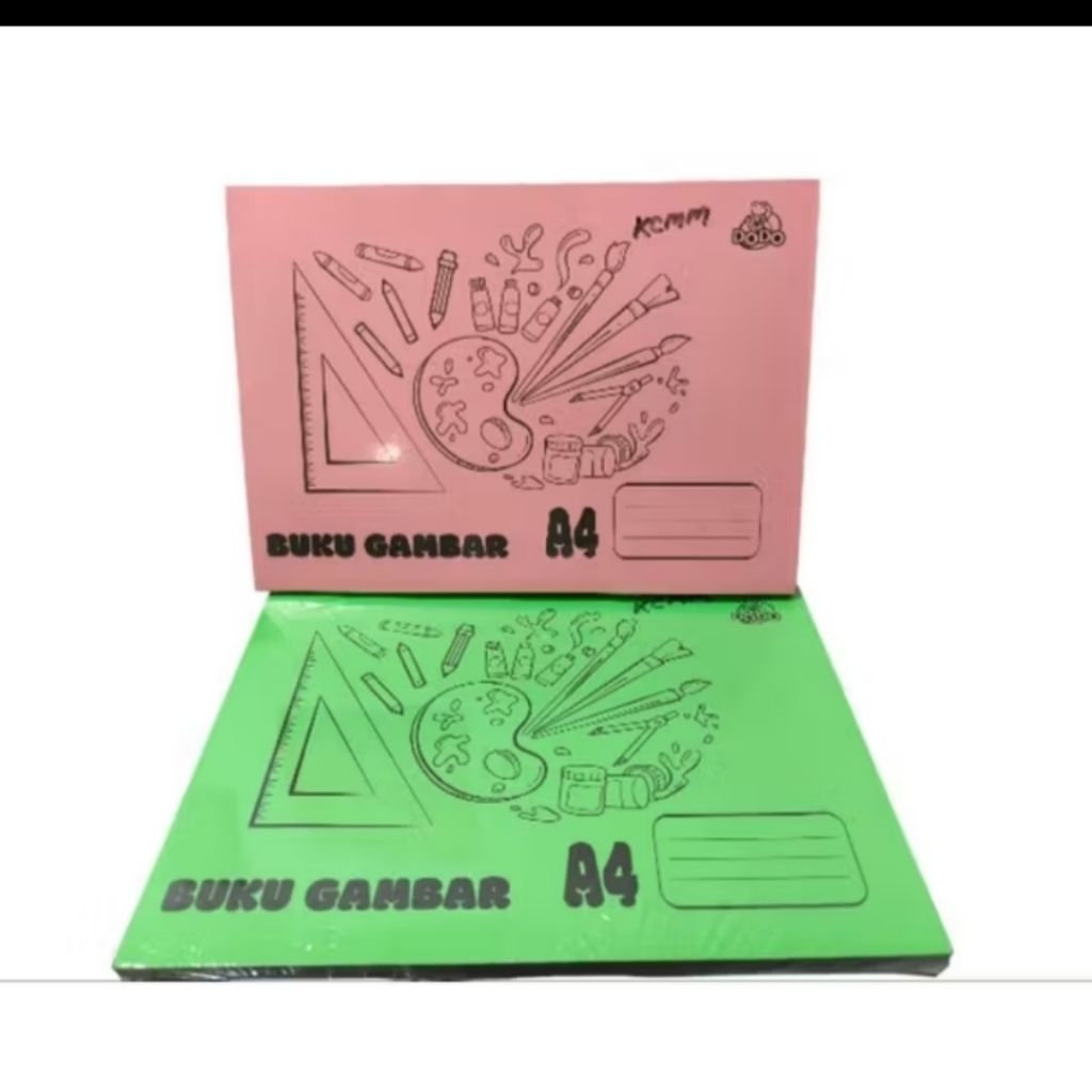 

buku gambar A4 merek Dodo 1 Bks isi 10 buku