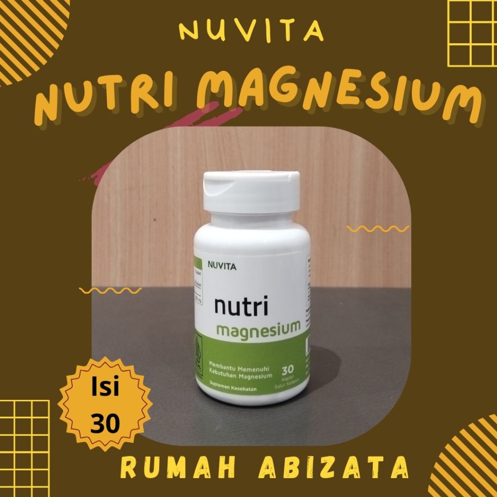 NUVITA NUTRI MAGNESIUM - 30 kaplet