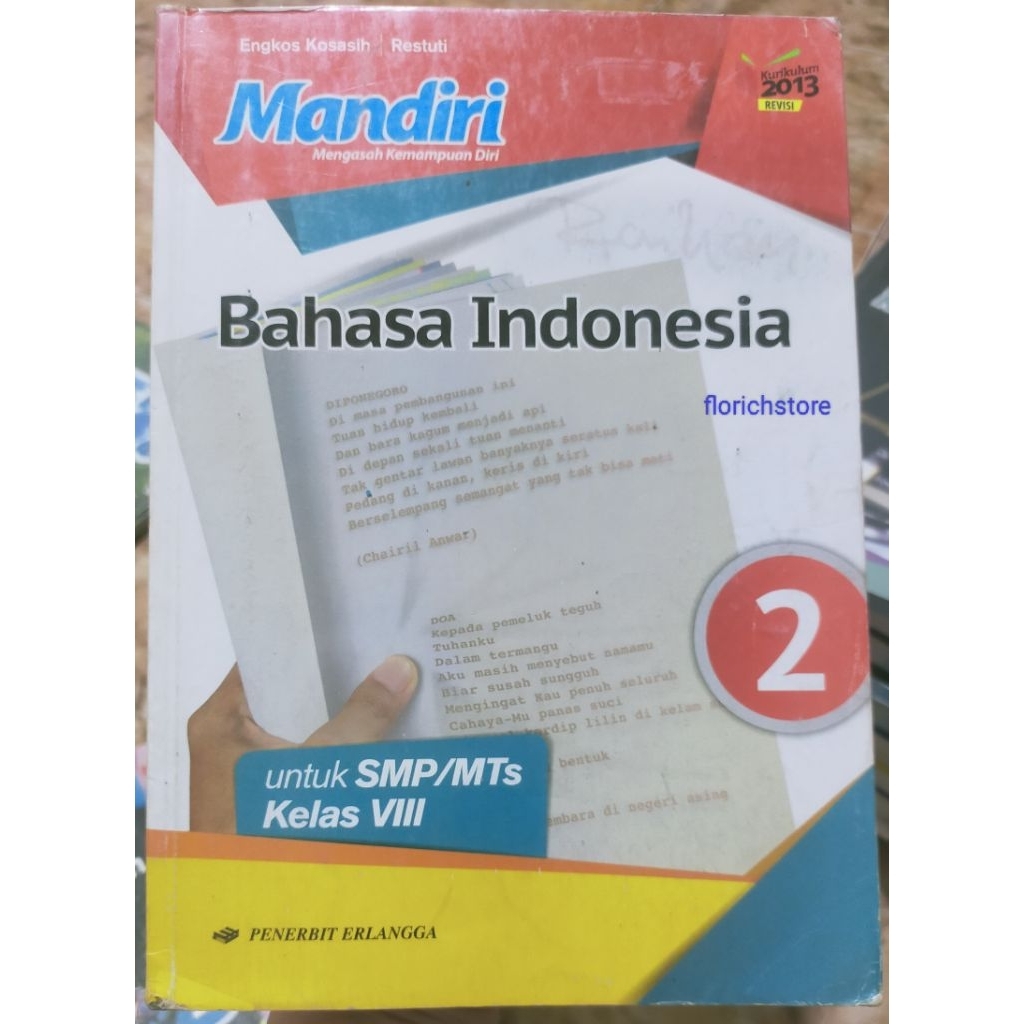 Mandiri Bahasa Indonesia kelas 8