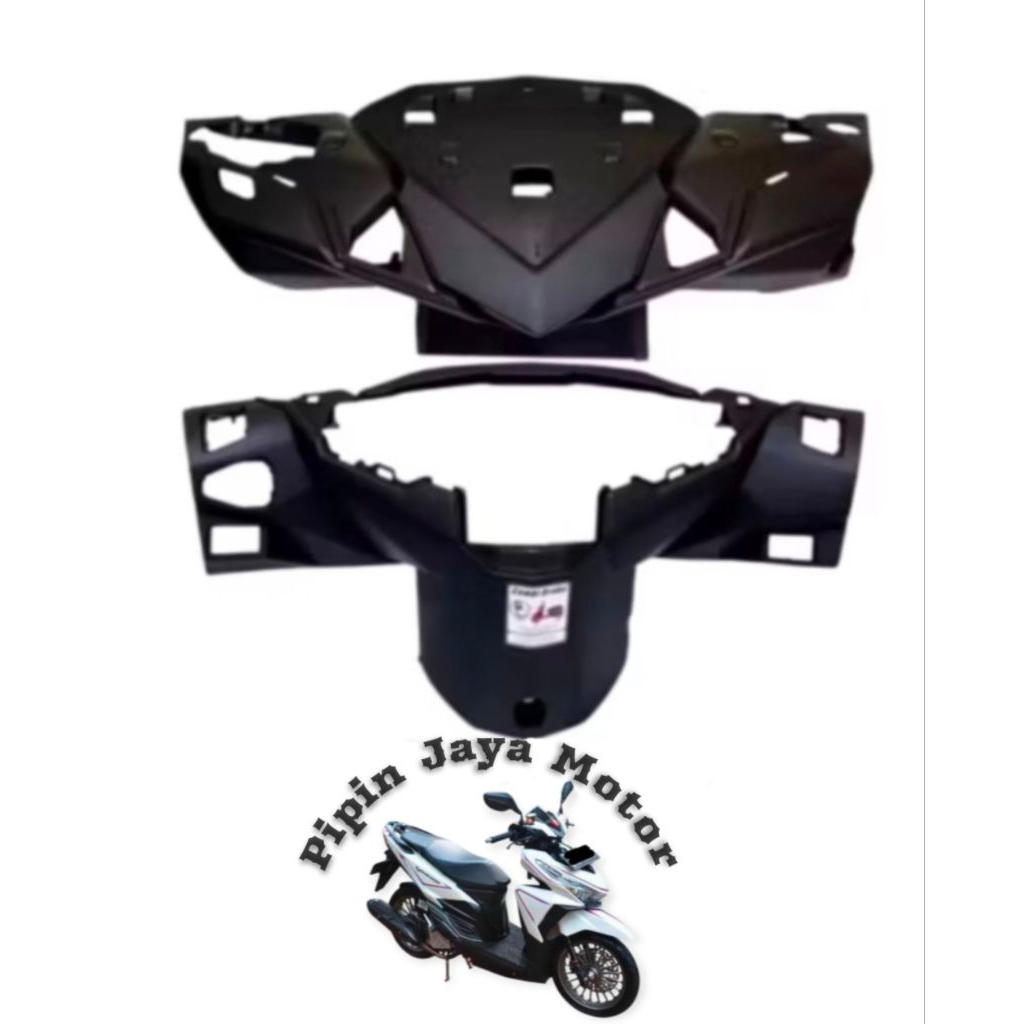 Batok Kepala Motor Depan Belakang Plus Visor Honda Vario 125/150 LED OLD Tahun 2015-2016-2017 Murah