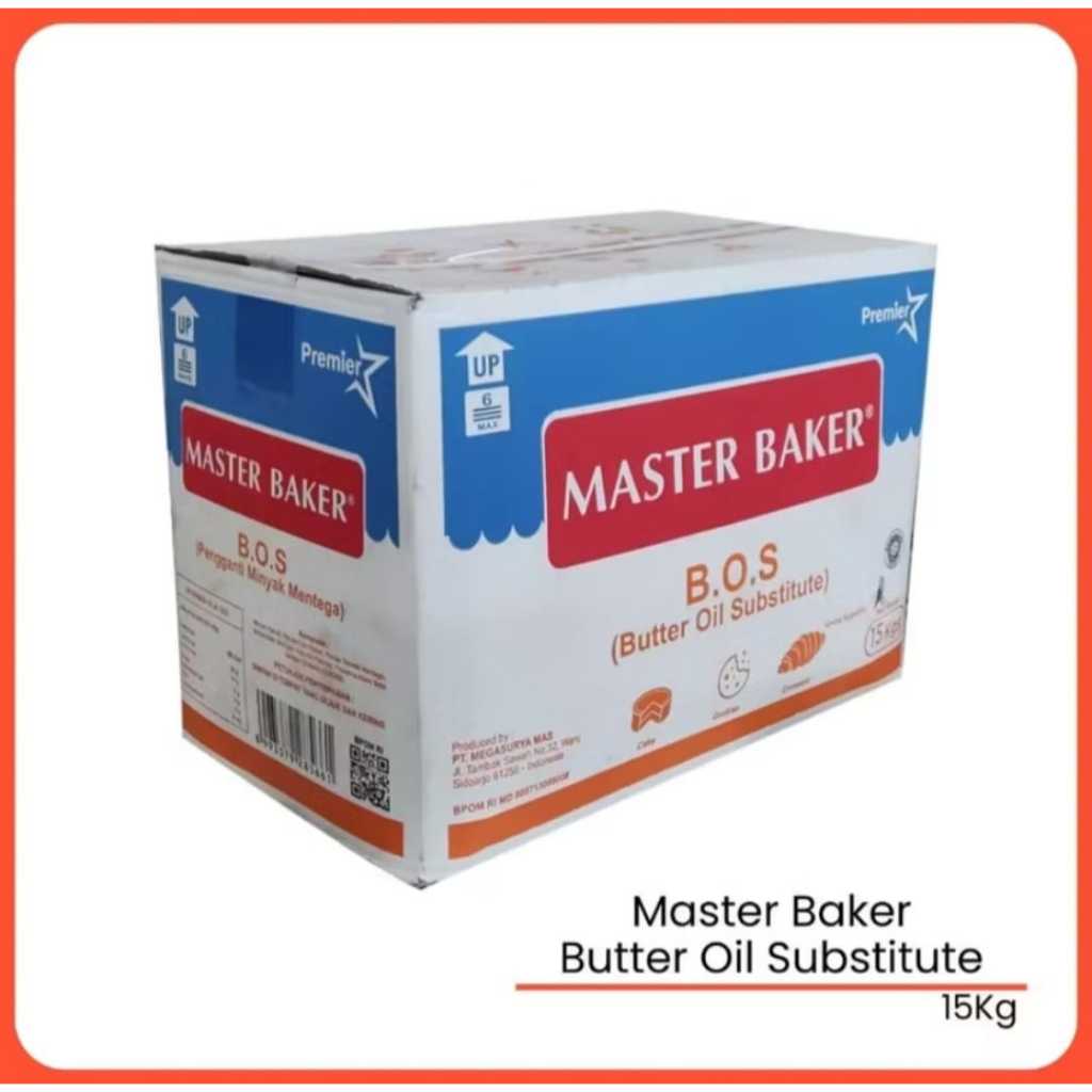 

MASTER BAKER BOS BUTTER OIL SUBSTITUTE 15 KG