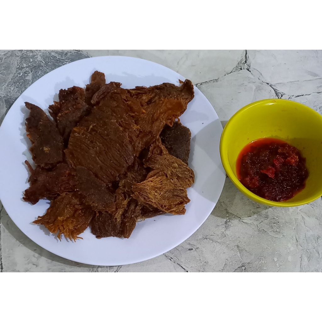 

DENDENG BALADO PADANG HOMEMADE SIAP MAKAN 100 GRAM DENDENG BALADO PADANG SIAP MAKAN