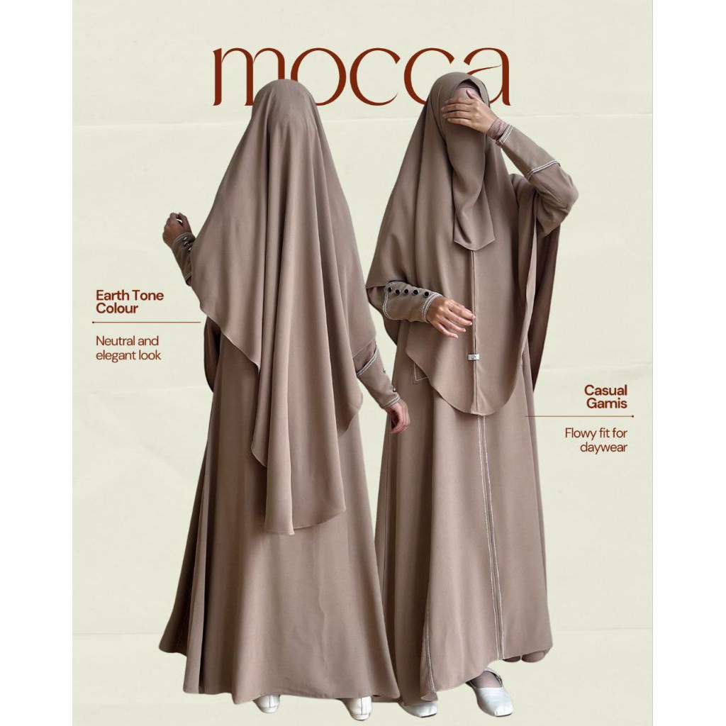 NAOMI GAMIS POLOS SET SYARI (tanya stock admin)