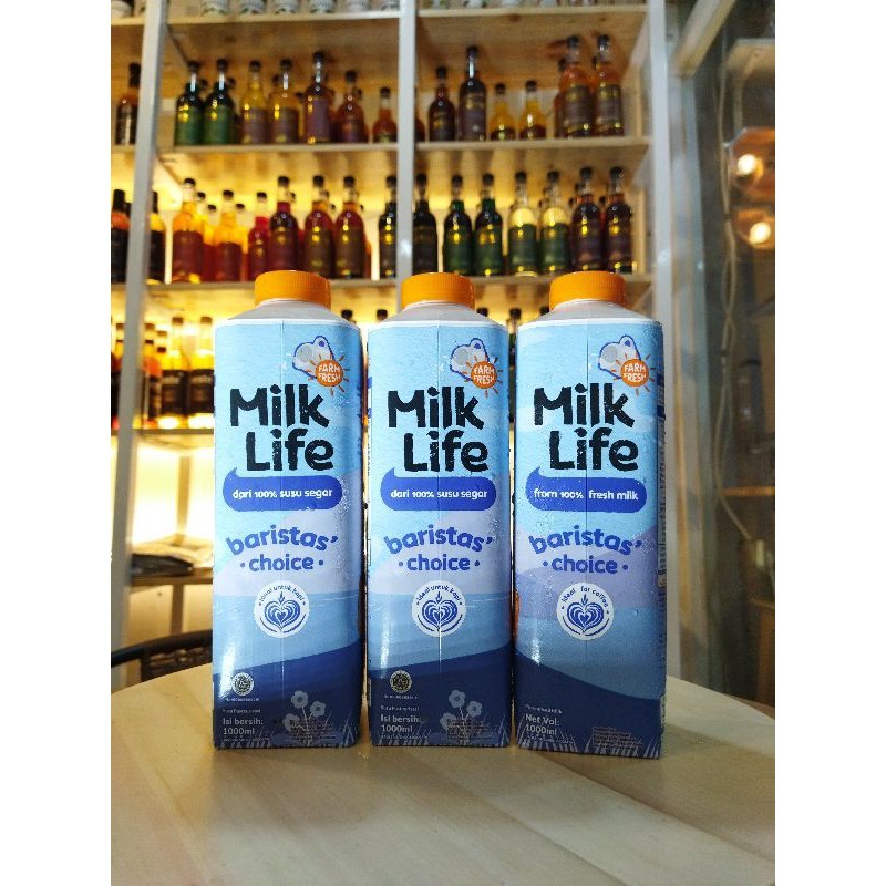 

Milk Life Barista 1000 ML | Milk Life Barista's Choice | Fresh Milk, Susu Segar