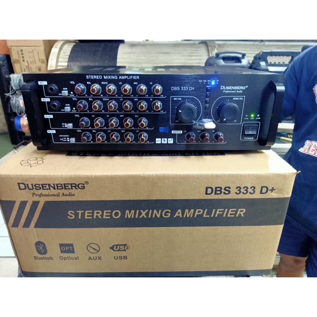 Ampli Mixer Dusenberg Dbs 333 D plus optical smart tv