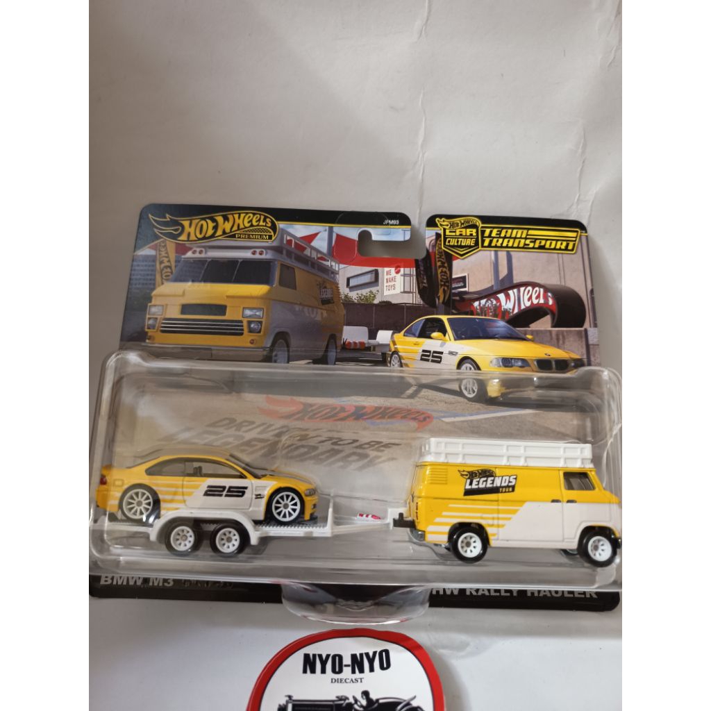 Hotwheels Team Transport Legend Hauler BMW M3