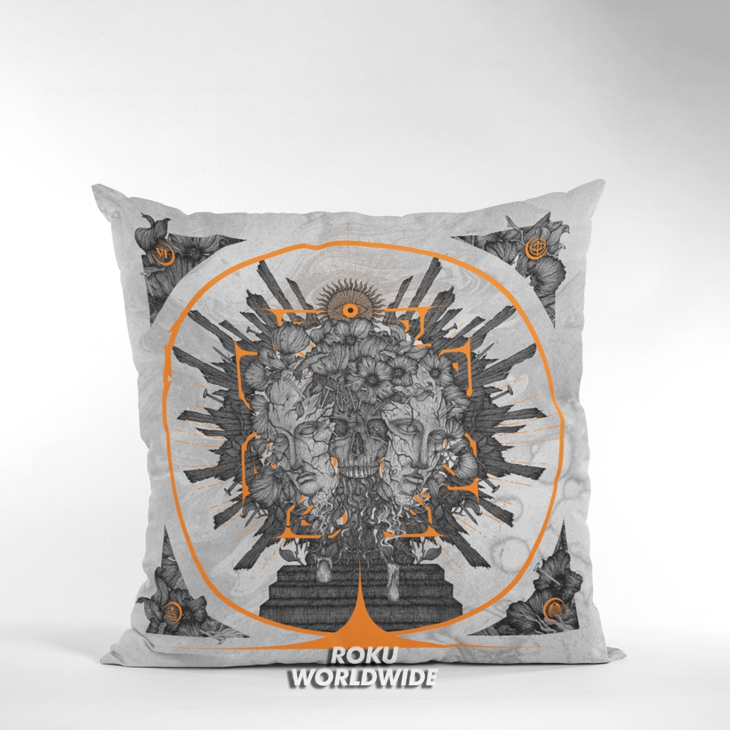 Roku Worldwide Bantal Sofa Aesthetic Karakter Band Bleed From Within Dekorasi Hiasan Kamar SA441