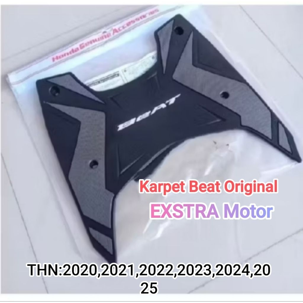 Karpet motor beat deluxe Beat Street 2021-2025 Original karet tebal