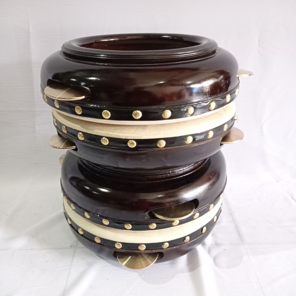 Hadroh Polos Jepara Isi 4pcs Bonus Tas