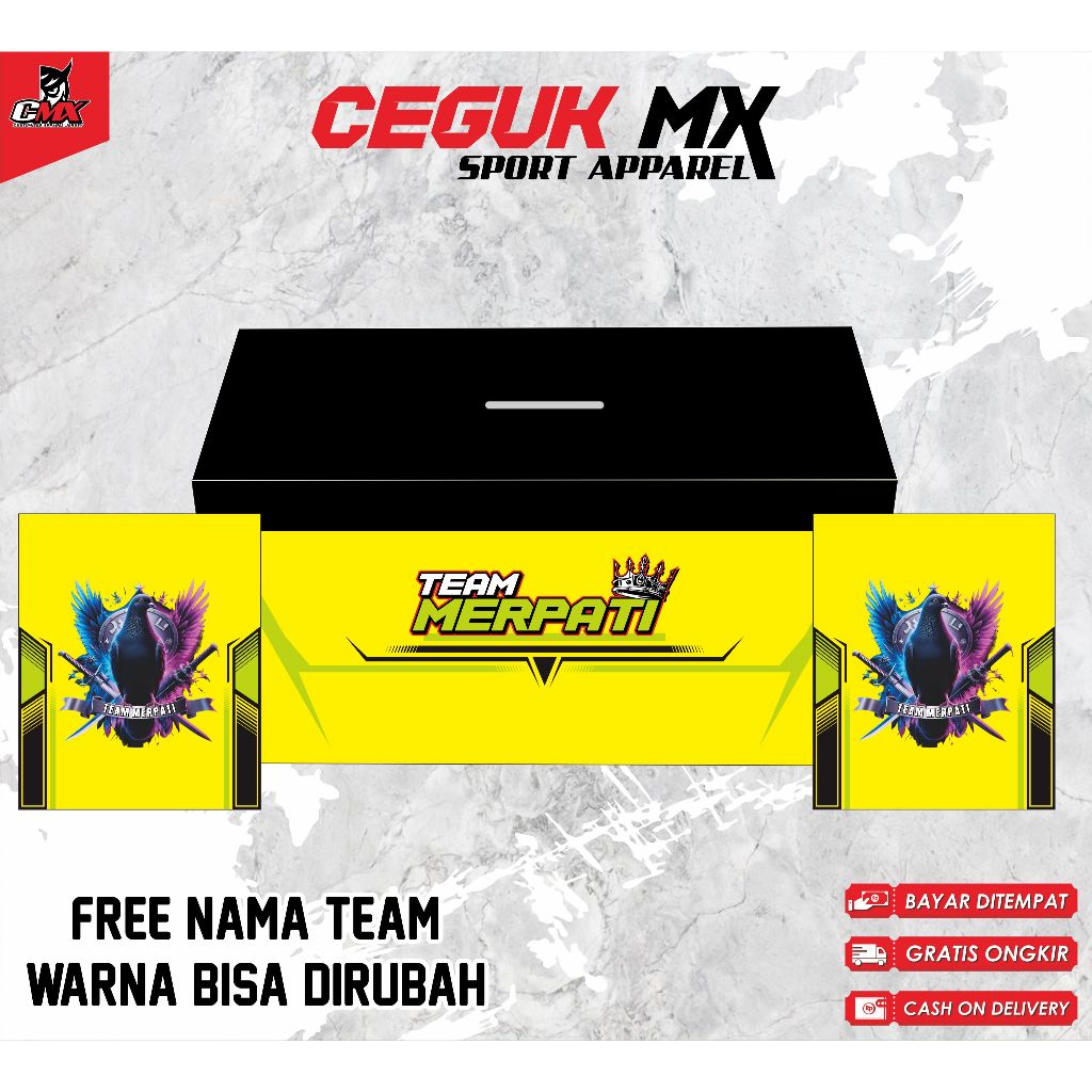 KERODONG MERPATI 02 FULL PRINTING CUSTOM