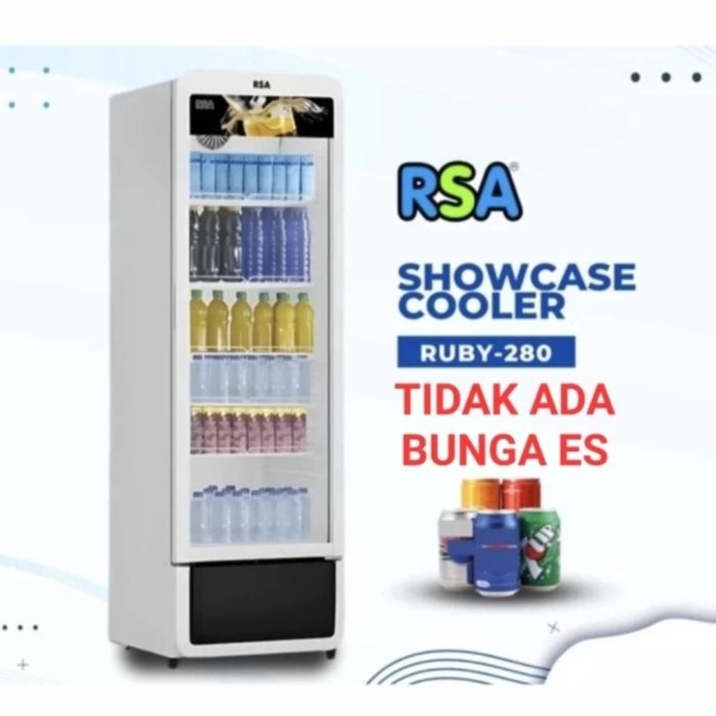 Showcase RSA Ruby 280 / Showcase RSA 5 rak Ruby 280 / Showcase RSA Ruby 240 / Showcase RSA Ruby 200