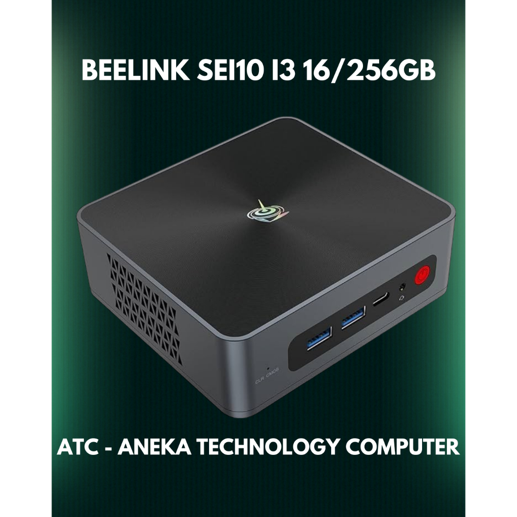 Mini PC Beelink SEi10 Intel i3-10110U 16/256GB SSD NVME Windows 10 Pro