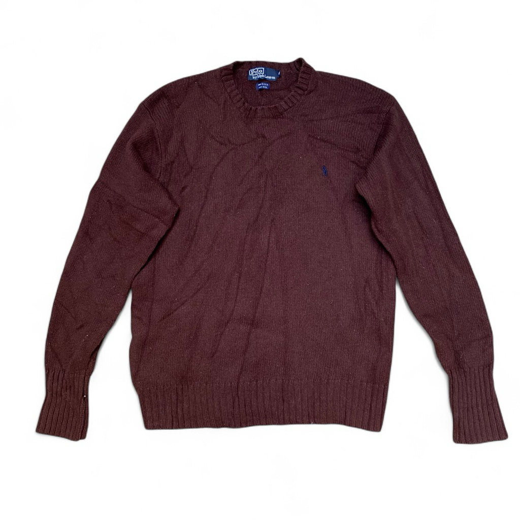 sweater rajut 90s polo vtg