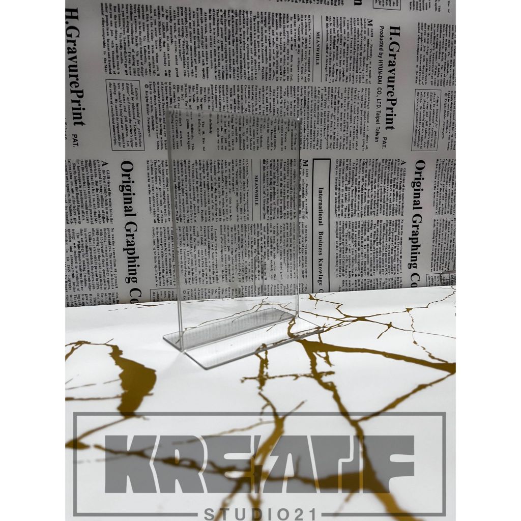 

Tempat Brosur Qris Menu A3,A4,A5,A6 tebal 2mm - Tipe T