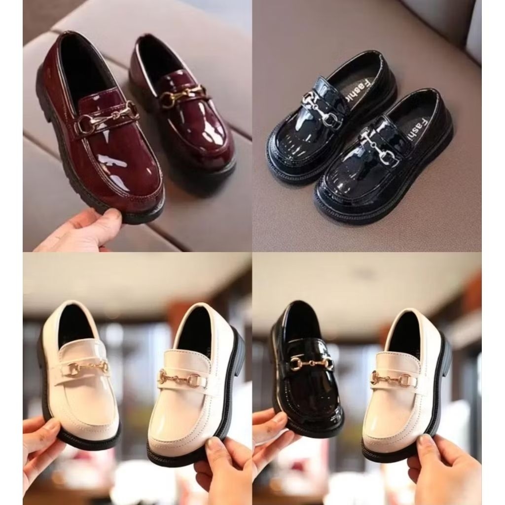 Docmart sepatu anak perempuan model Korea Terbaru, sepatu anak perempuan 1-3Tahun, sepatu anak perem