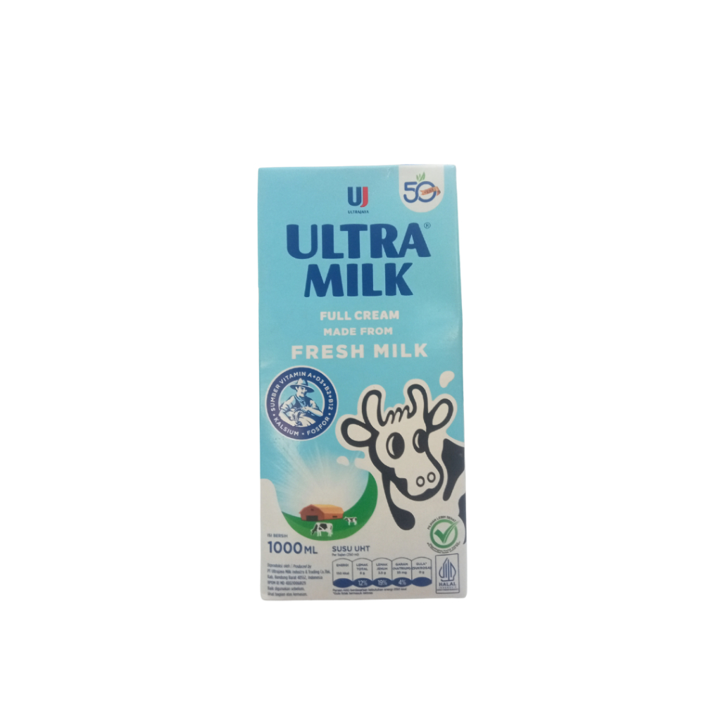 

Ultra Milk UHT Full Cream 1000ml