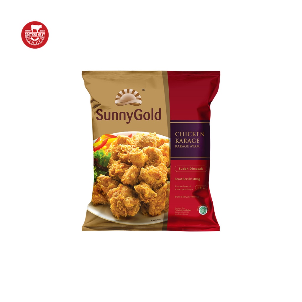 

Sunny Gold Chicken Karaage Original 500gr - Brothermeatshop