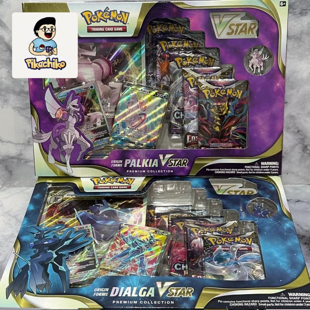 Pokemon TCG English Inggris Origin Forme Palkia Dialga V Star VStar Premium Collection Box Chilling 