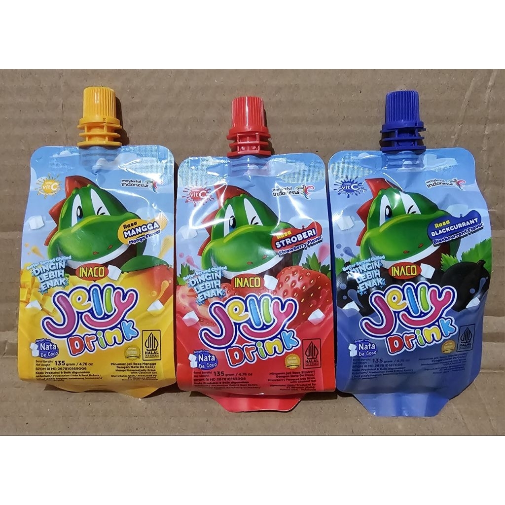 

Inaco Jelly Drink 135g - Minuman Jelly Dengan Nata De Coco
