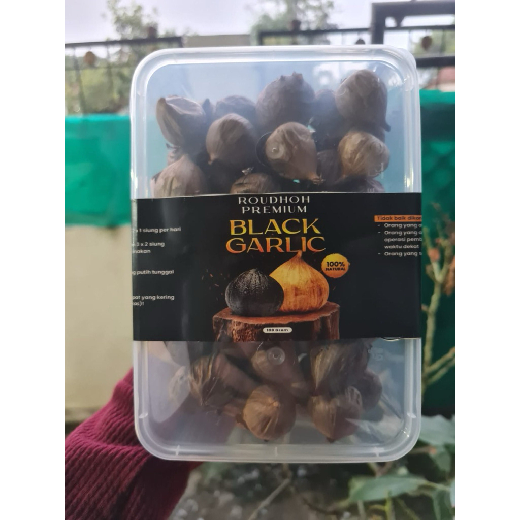 

Black Garlic atau bawang tunggal Fermentasi