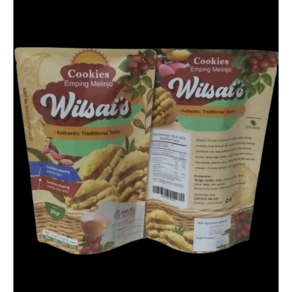 

Wilsais Cookies Emping Melinjo 5pcs