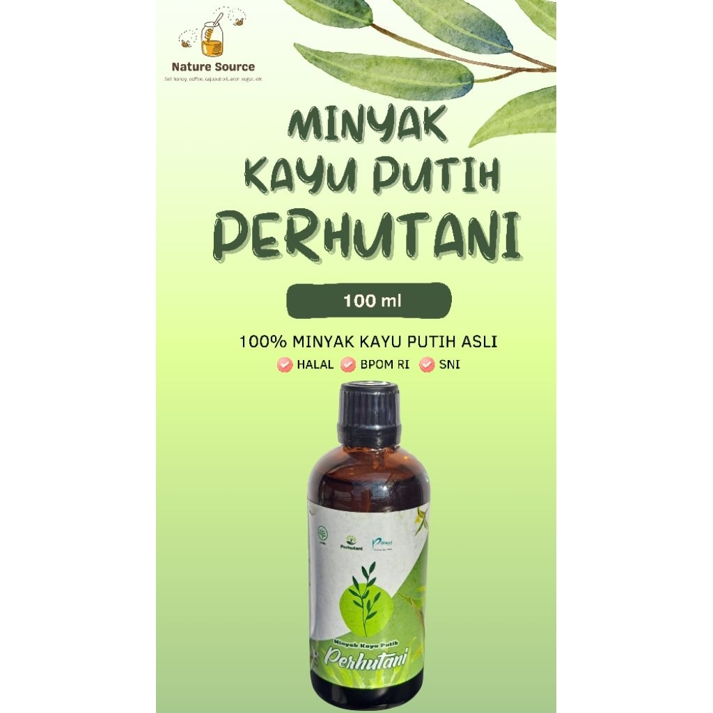 Minyak Kayu Putih Perhutani 100 ml
