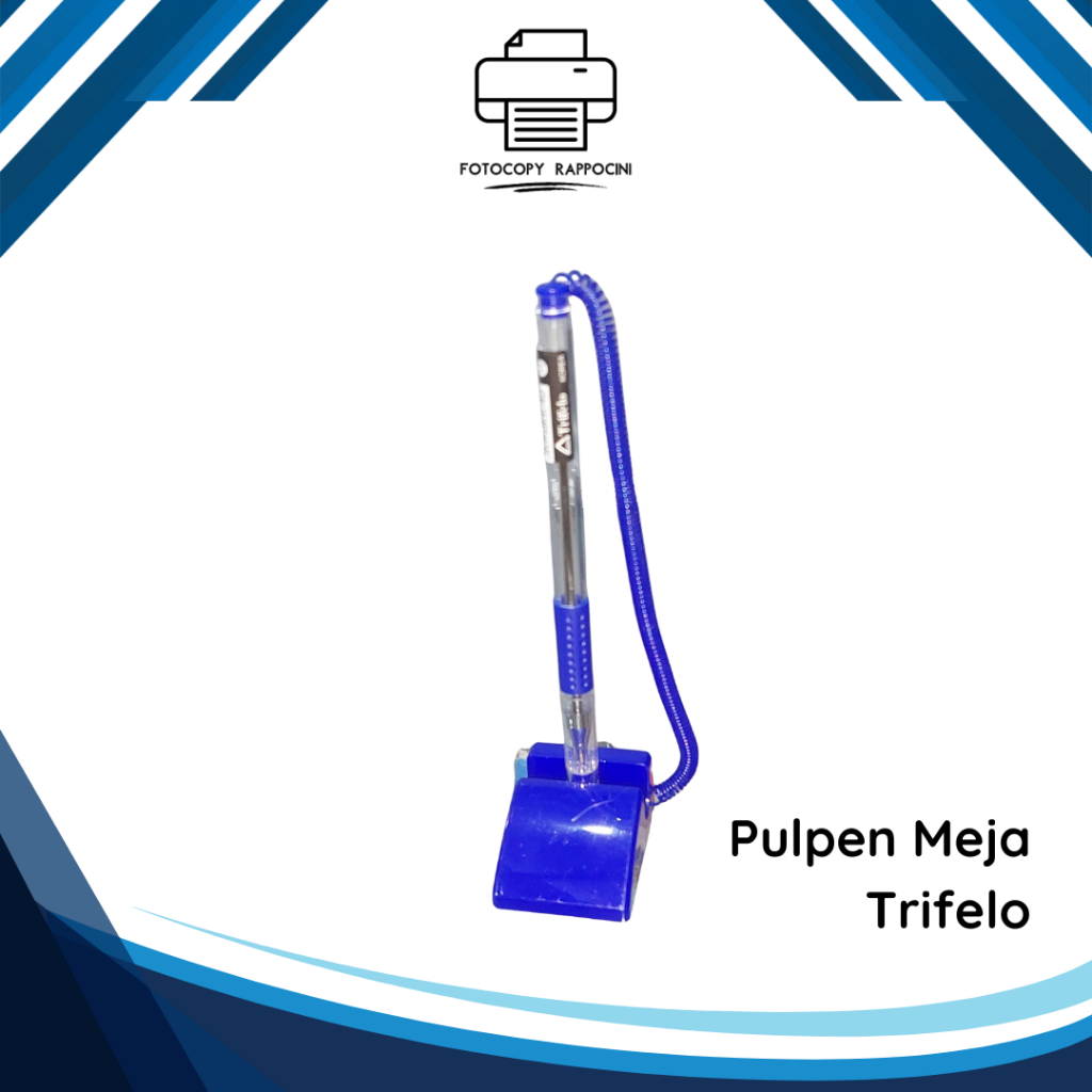 

Pen Pulpen Meja Bolpoin Stoppen Trifelo TF-317 Semi Gel Ink 1.0mm – Black
