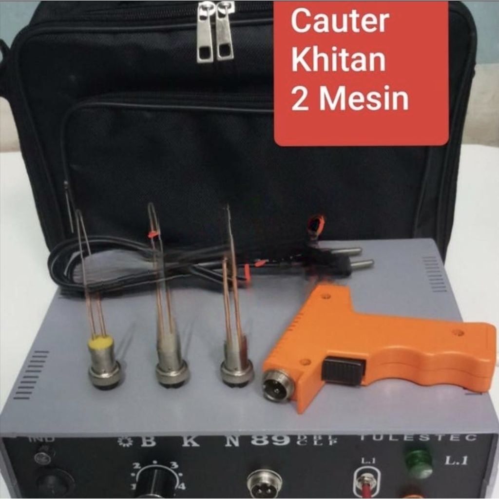 Alat sunat BKN-89 alat cauter Dauble mesin+Tas