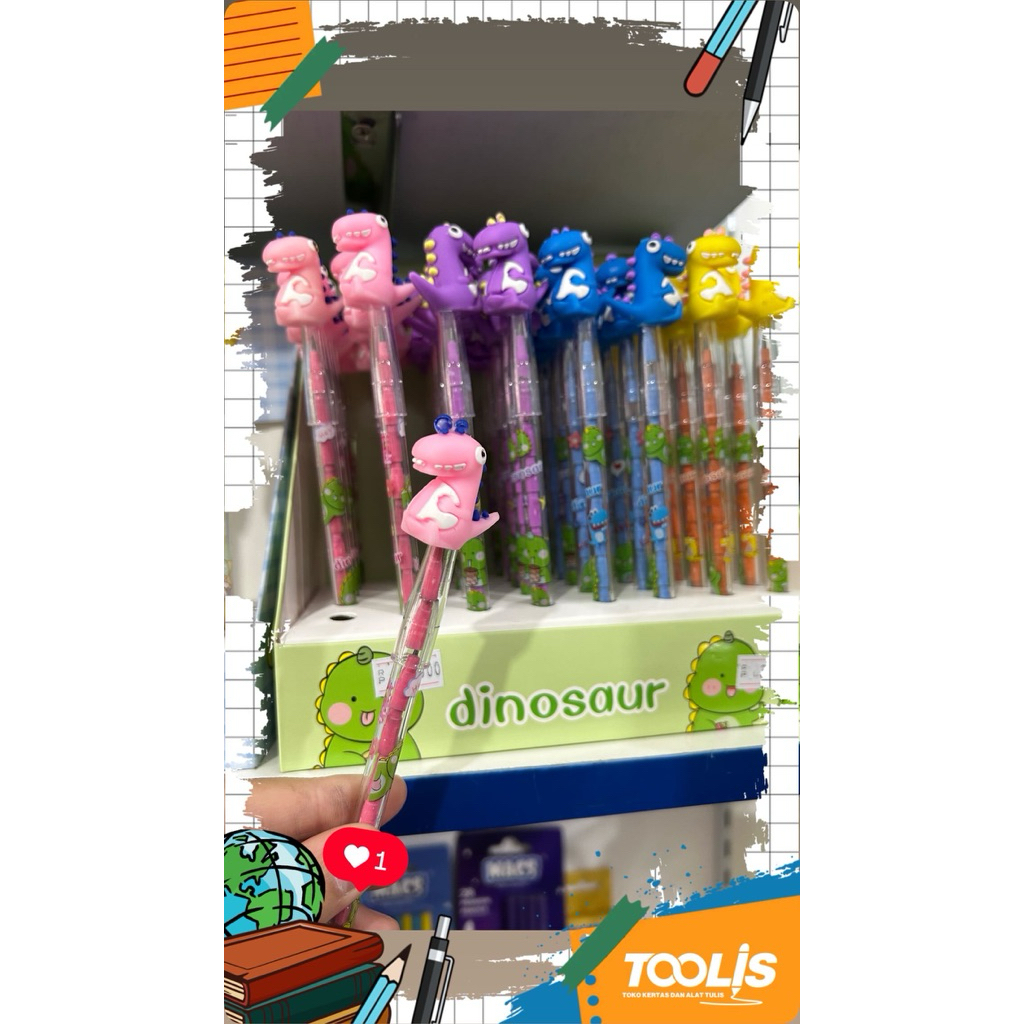 

1 Biji Pensil Sambung Susun Pencil anak Cabut Susun no.950