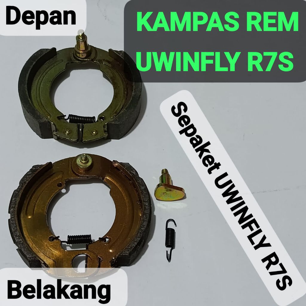 KAMPAS REM UWINFLY R7S / SEPEDA LISTRIK UWINFLY R7S ( SEPAKET )