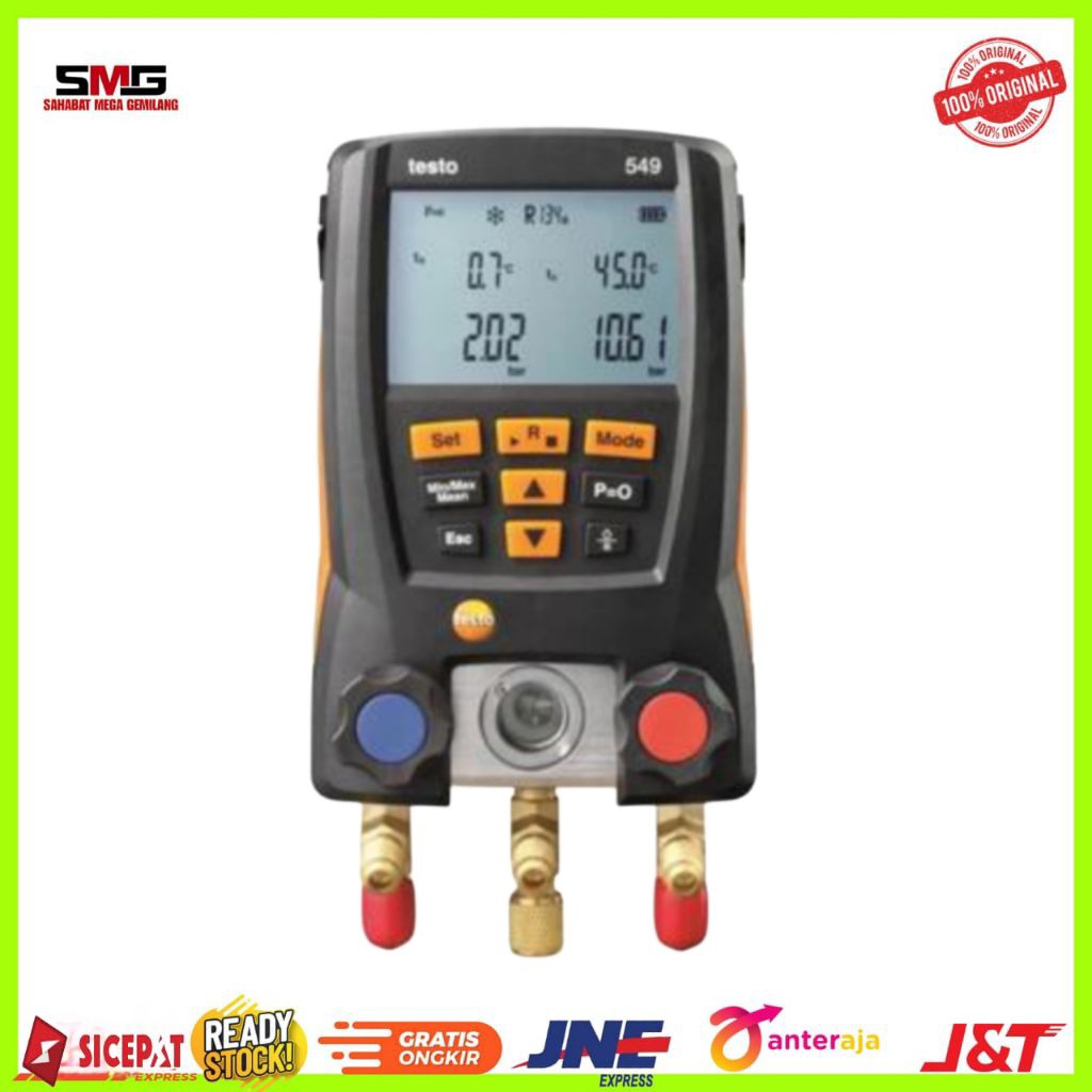 Refrigerantion Digital Manifold Gauge Meter Testo 549