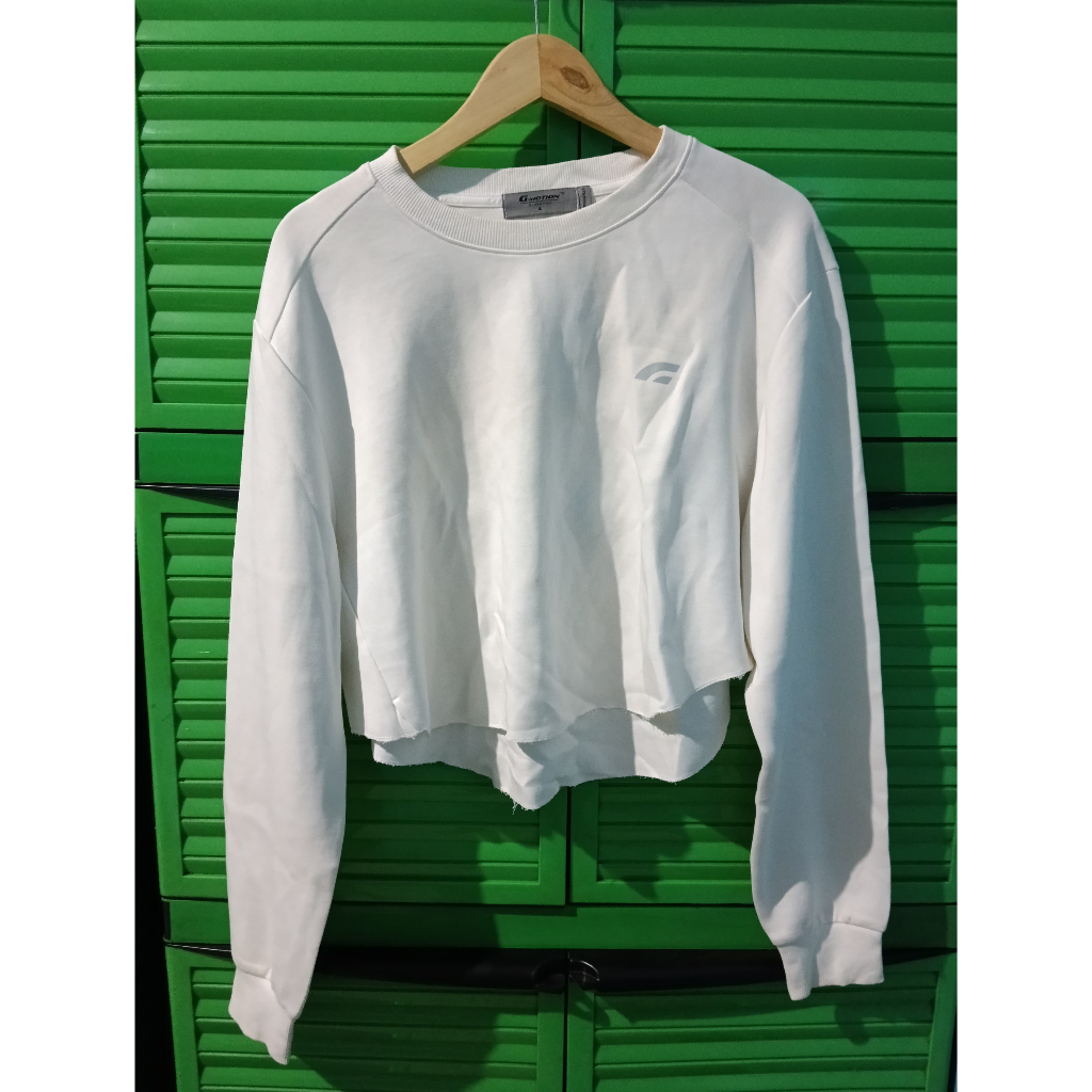 Crewneck Croptop Giordano Original (Second)