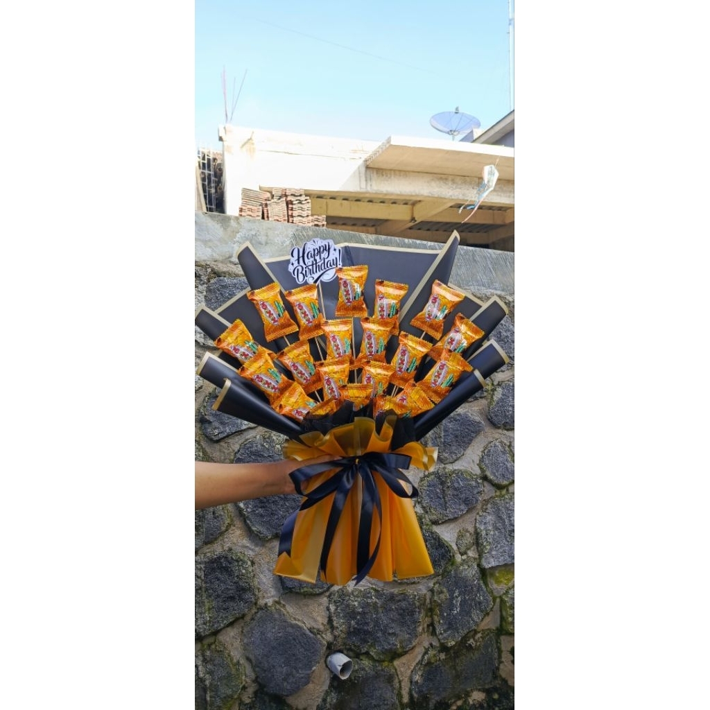 

Bouquet snack / buket snack / buket jajan hadiah gift