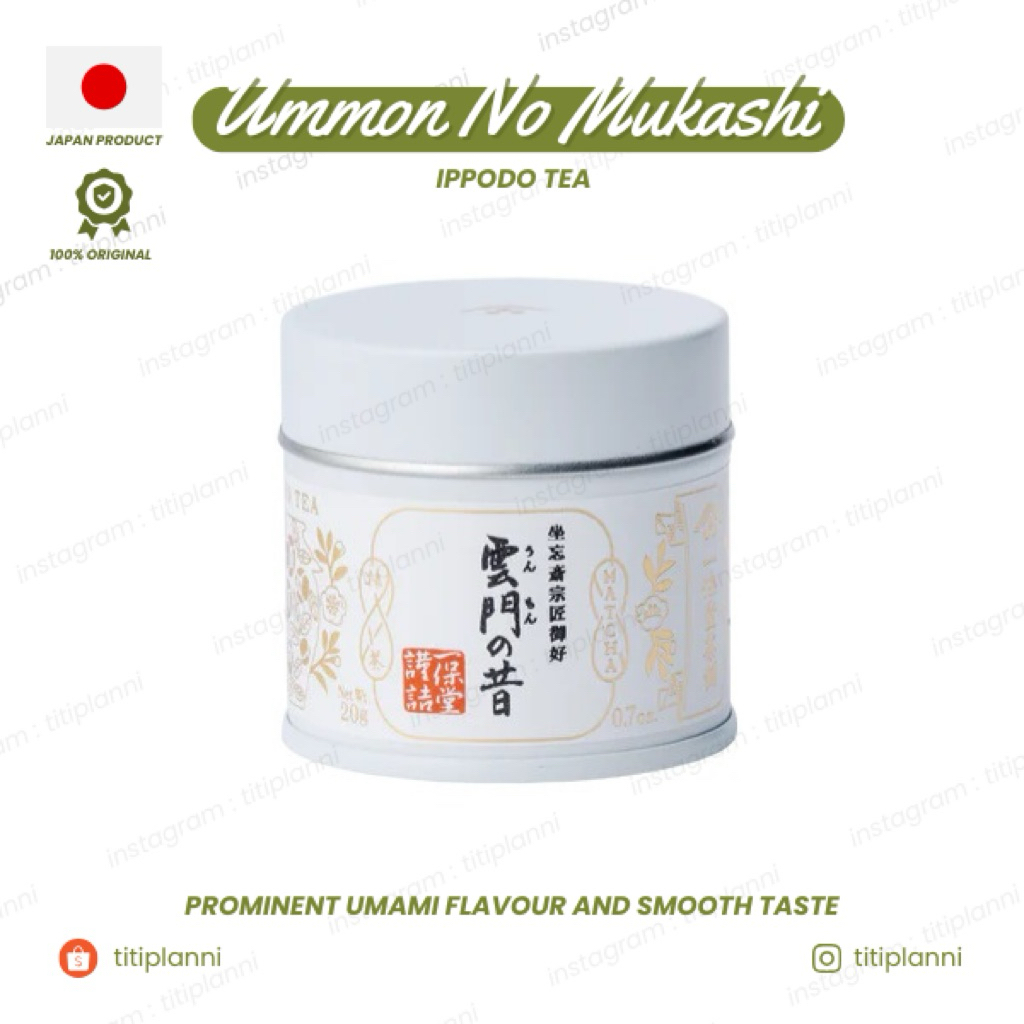 

[READY STOCK] 100% ORIGINAL Ceremonial Grade Matcha Ippodo Tea Ummon no Mukashi
