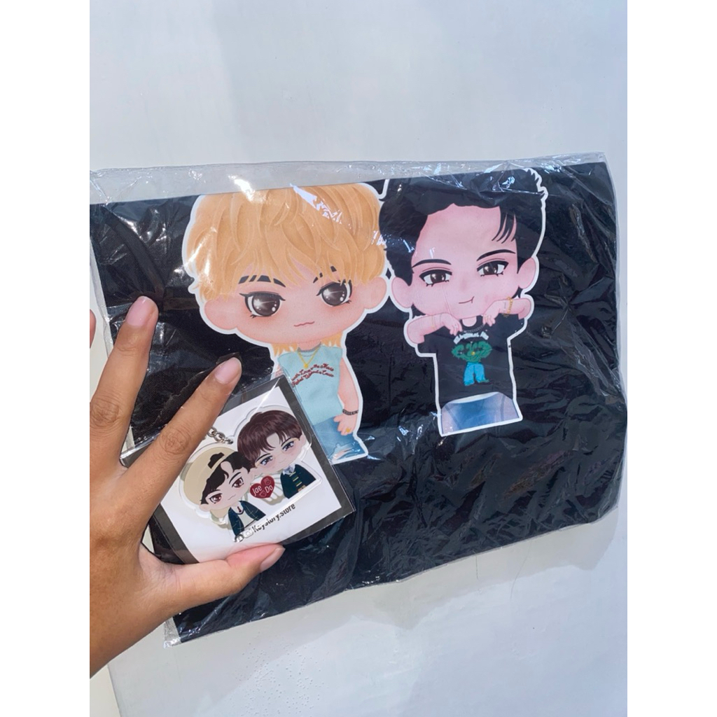 Tote Bag JaeDo dan Gantungan Kunci Akrilik JaeDo