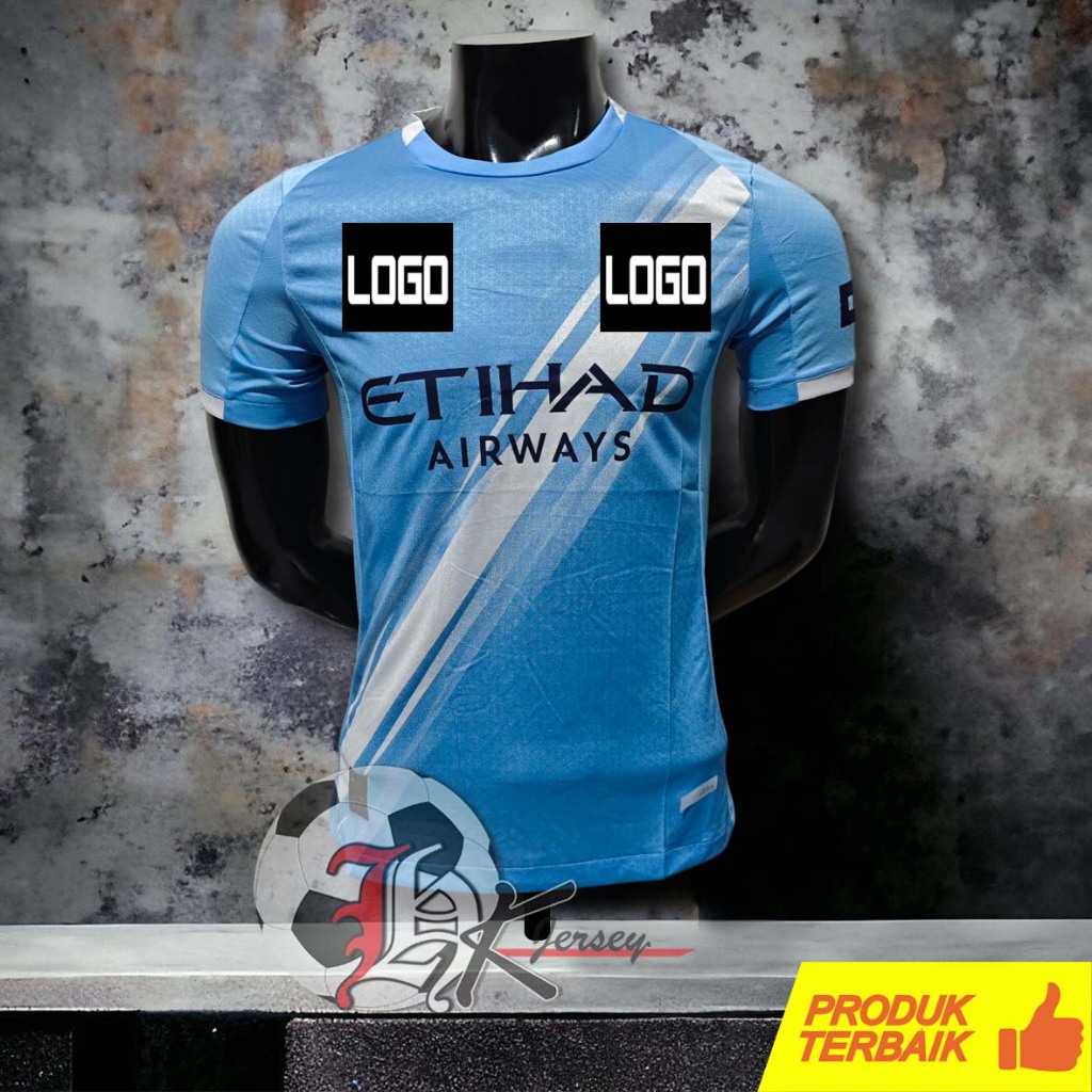 JERSEY BOLA CITY HOME PLAYER ISSUE 2025/2026
